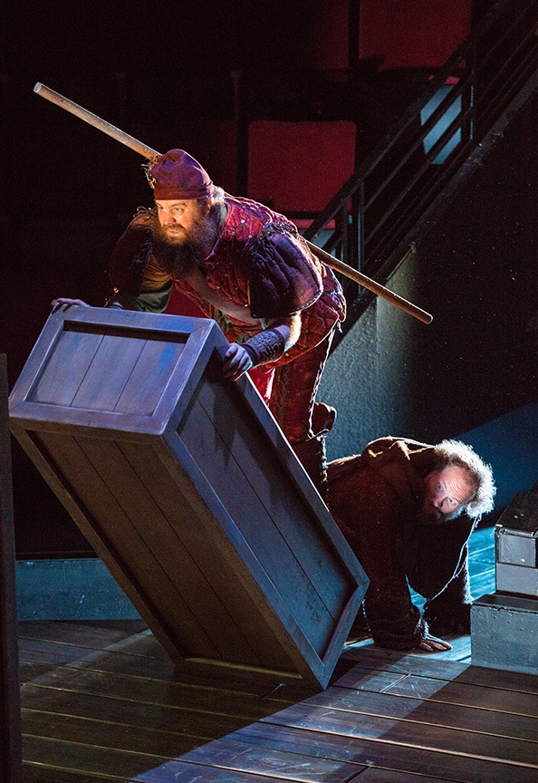 Robin Hood lighting design by Jason Lyons, The Old Globe