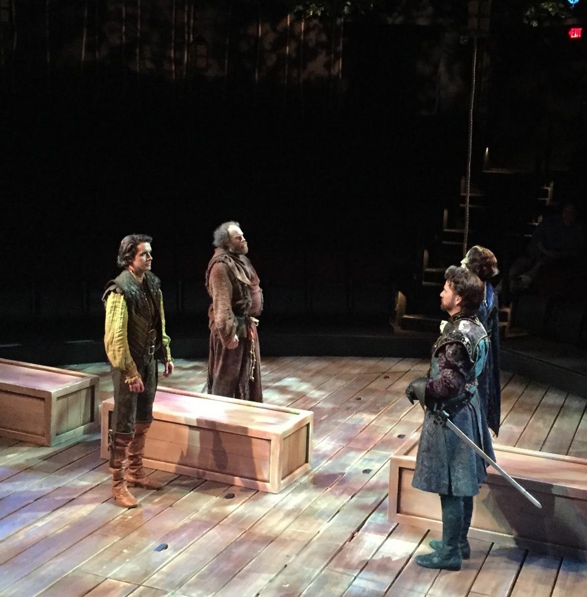 Robin Hood lighting design by Jason Lyons, The Old Globe