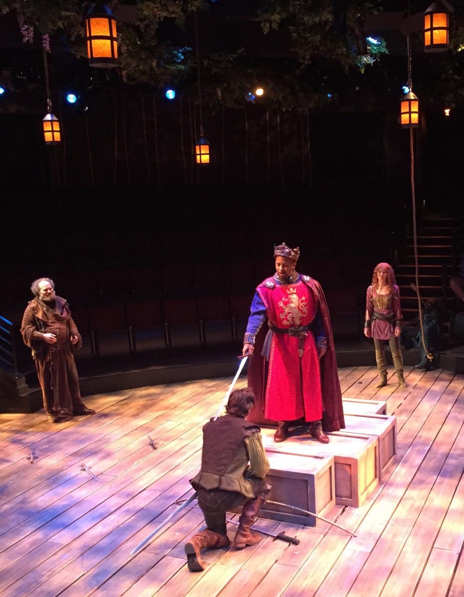 Robin Hood lighting design by Jason Lyons, The Old Globe