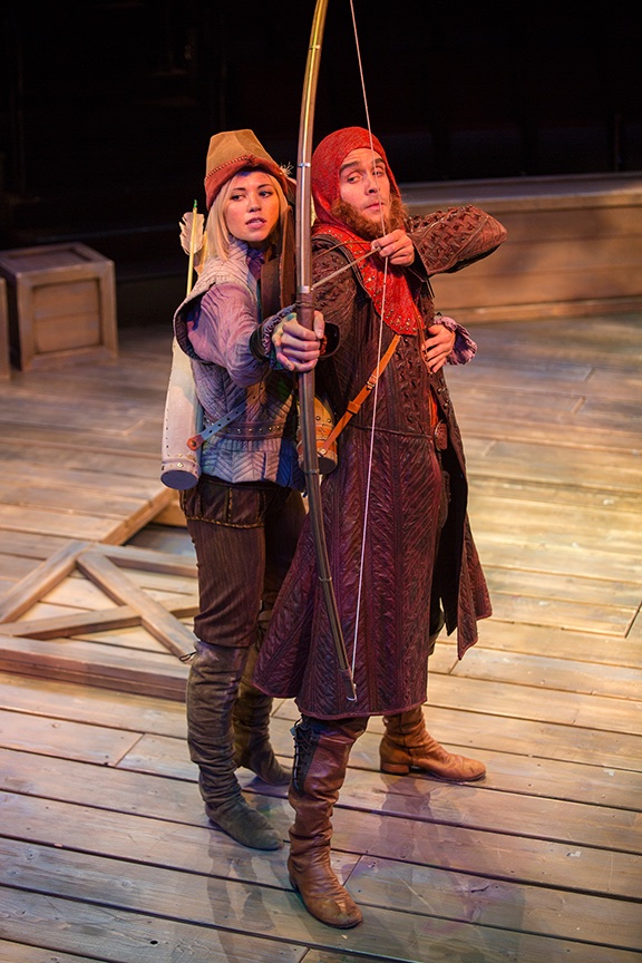 Robin Hood lighting design by Jason Lyons, The Old Globe