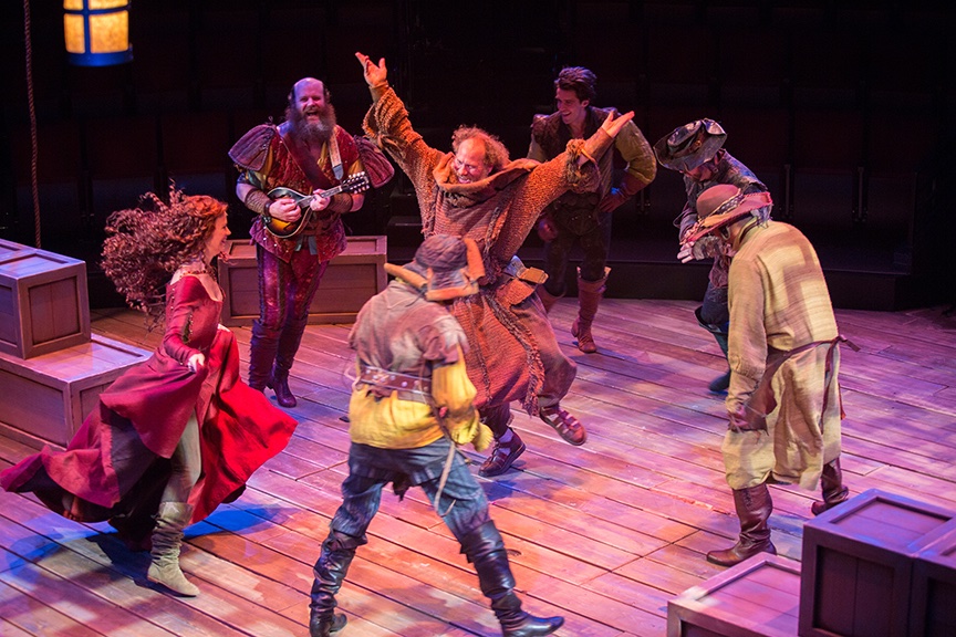 Robin Hood lighting design by Jason Lyons, The Old Globe