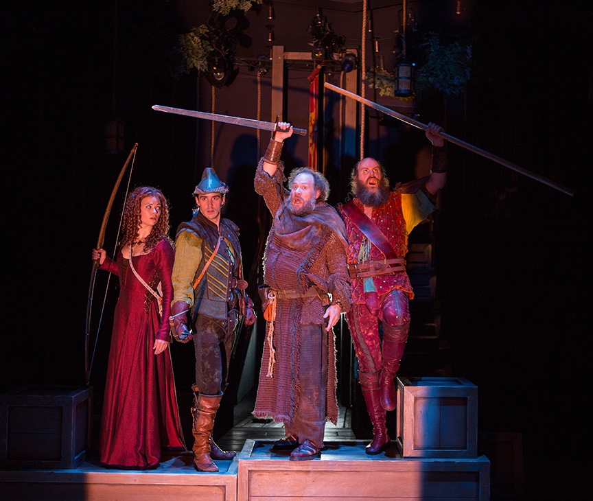 Robin Hood lighting design by Jason Lyons, The Old Globe