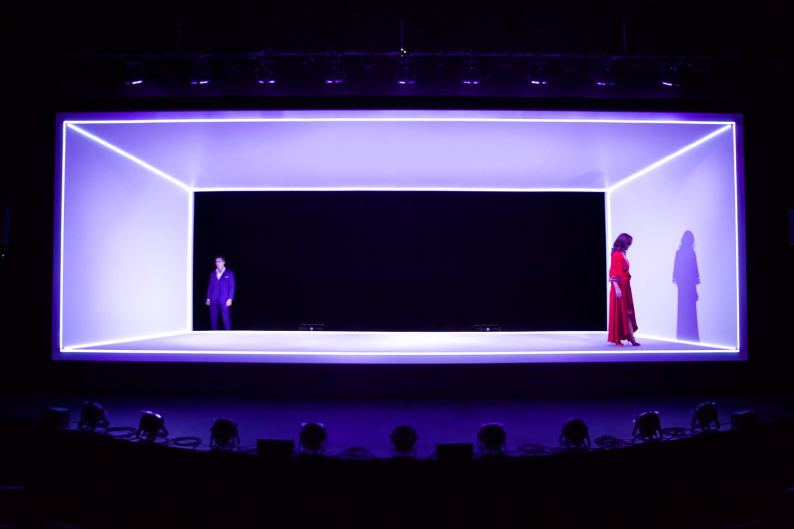 Baipas lighting design by Jason Lyons, George Street Playhouse