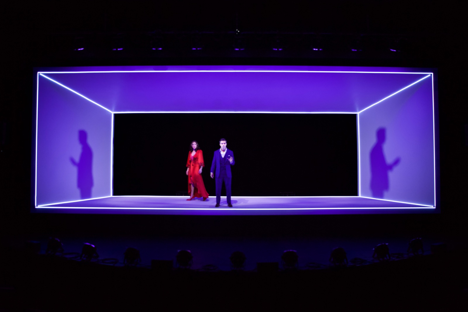 Baipas lighting design by Jason Lyons, George Street Playhouse