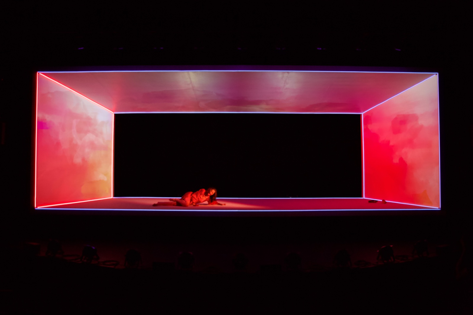 Baipas lighting design by Jason Lyons, George Street Playhouse