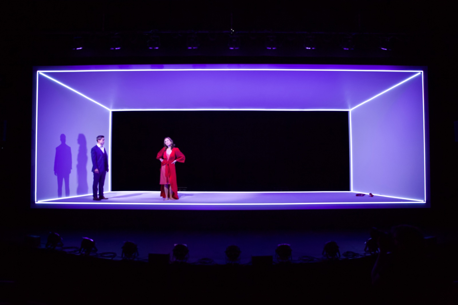 Baipas lighting design by Jason Lyons, George Street Playhouse
