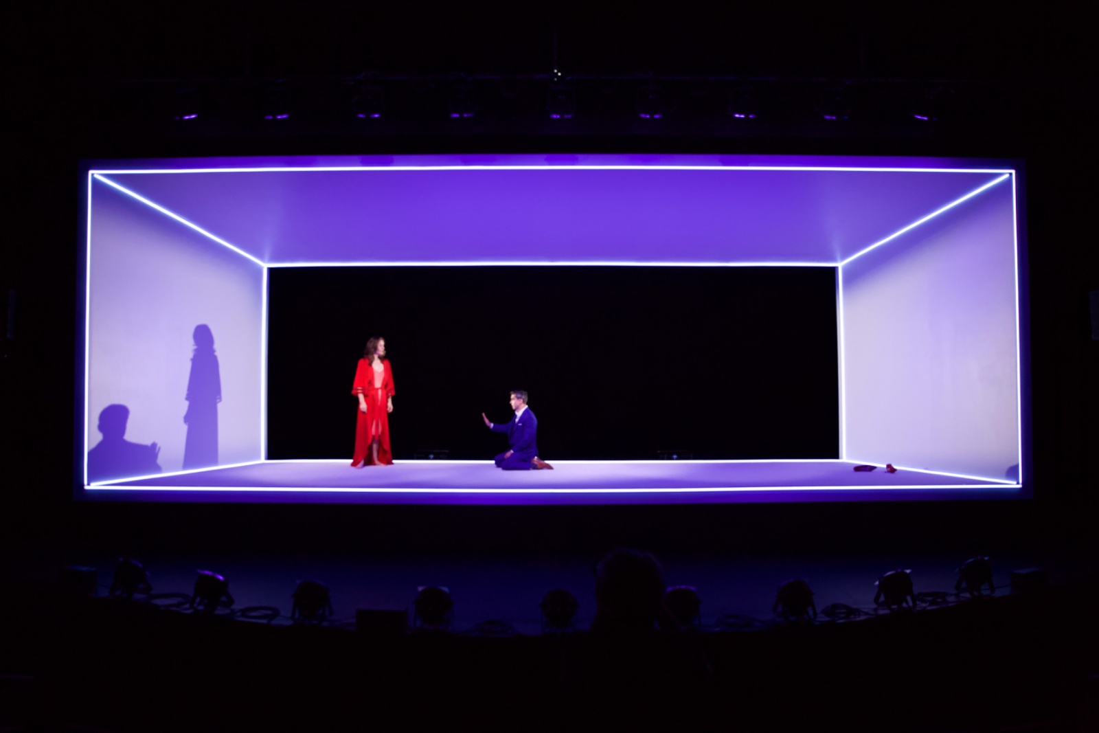 Baipas lighting design by Jason Lyons, George Street Playhouse