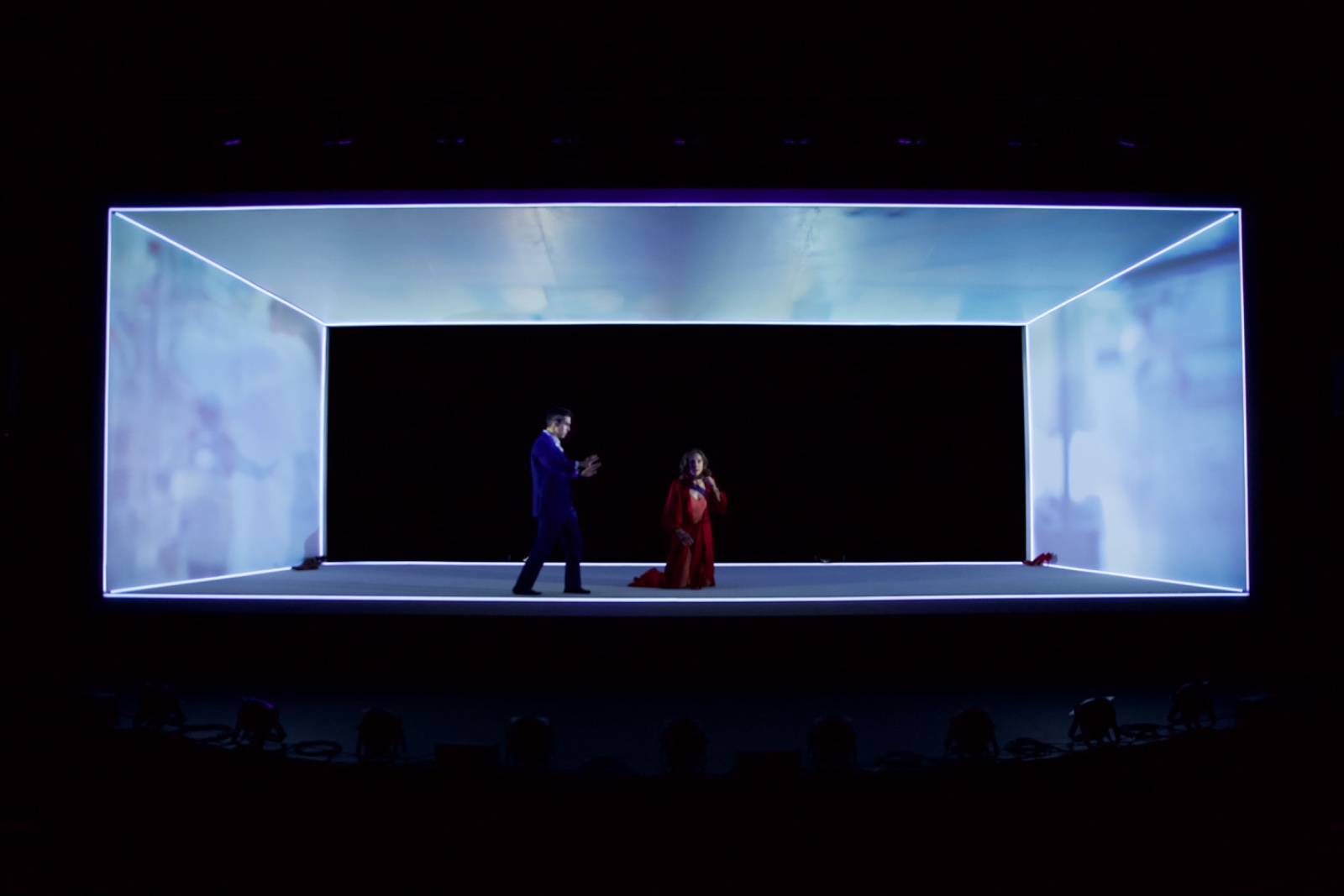Baipas lighting design by Jason Lyons, George Street Playhouse
