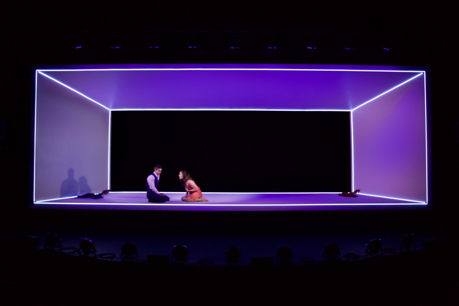 Baipas lighting design by Jason Lyons, George Street Playhouse