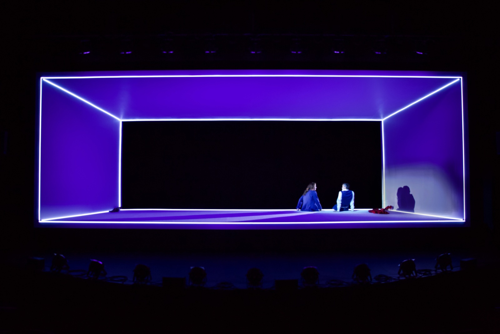 Baipas lighting design by Jason Lyons, George Street Playhouse