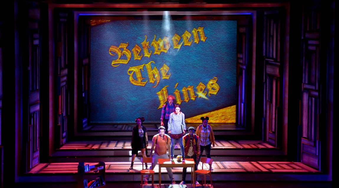 Between The Lines lighting design by Jason Lyons, KC Rep