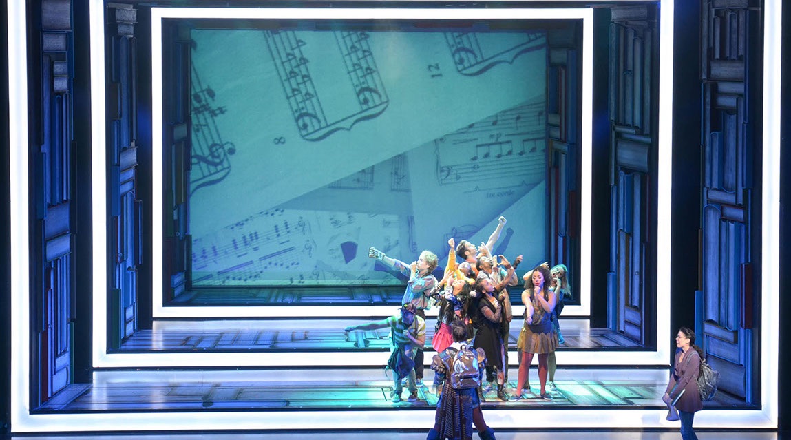 Between The Lines lighting design by Jason Lyons, KC Rep