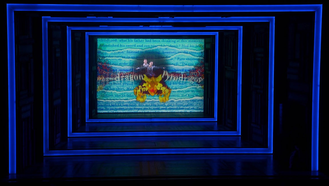 Between The Lines lighting design by Jason Lyons, KC Rep