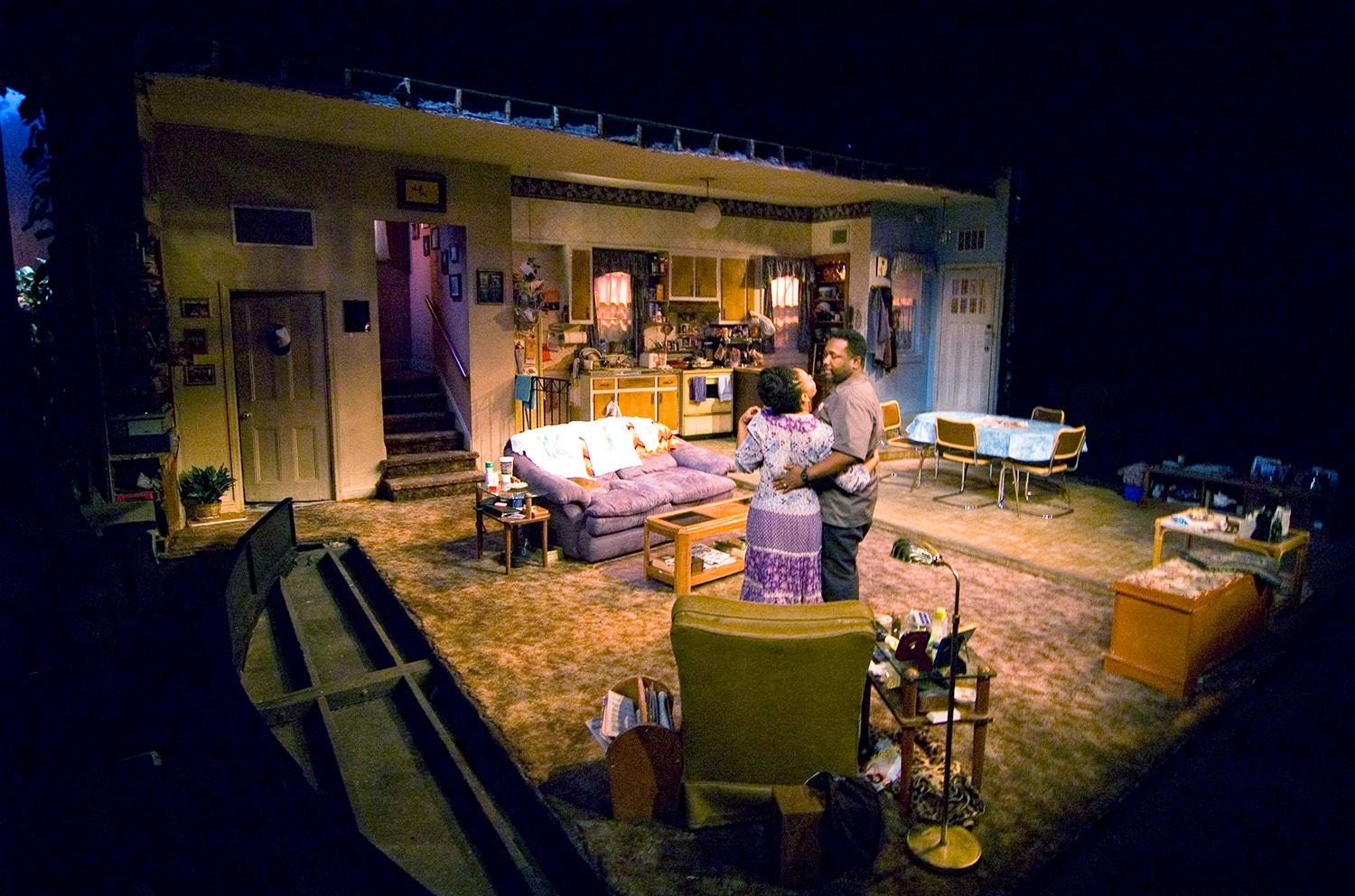 Brokeology lighting design by Jason Lyons, Lincoln Center Theater