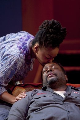 Brokeology lighting design by Jason Lyons, Lincoln Center Theater