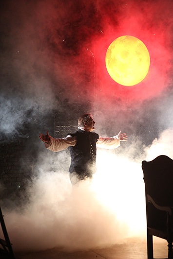 Dr. Faustus lighting design by Jason Lyons, Classic Stage Company