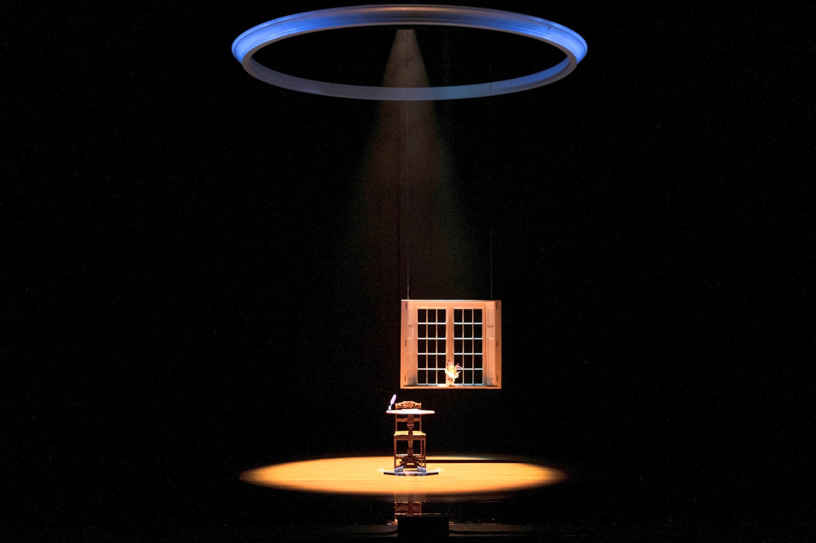 Austen's Pride lighting design by Jason Lyons, National Tour
