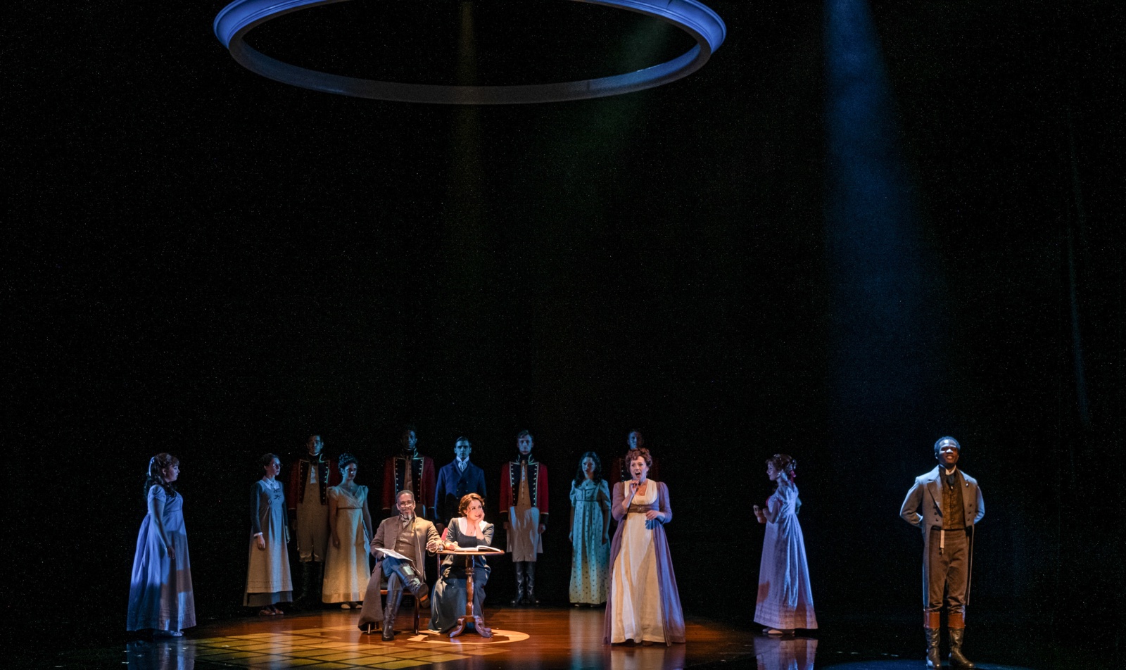 Austen's Pride lighting design by Jason Lyons, National Tour