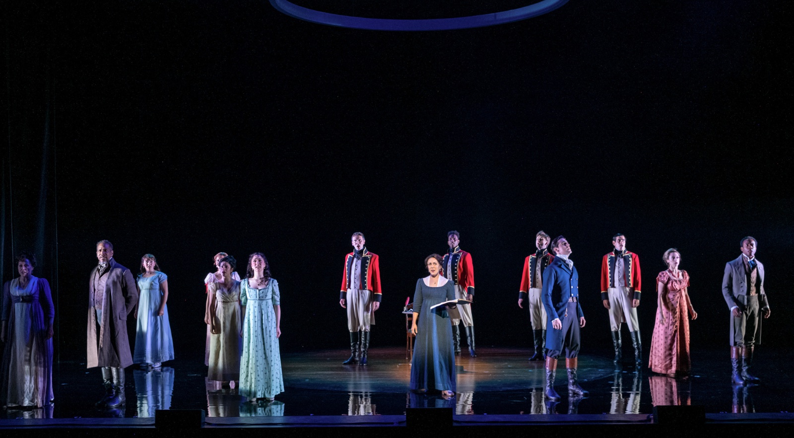 Austen's Pride lighting design by Jason Lyons, National Tour