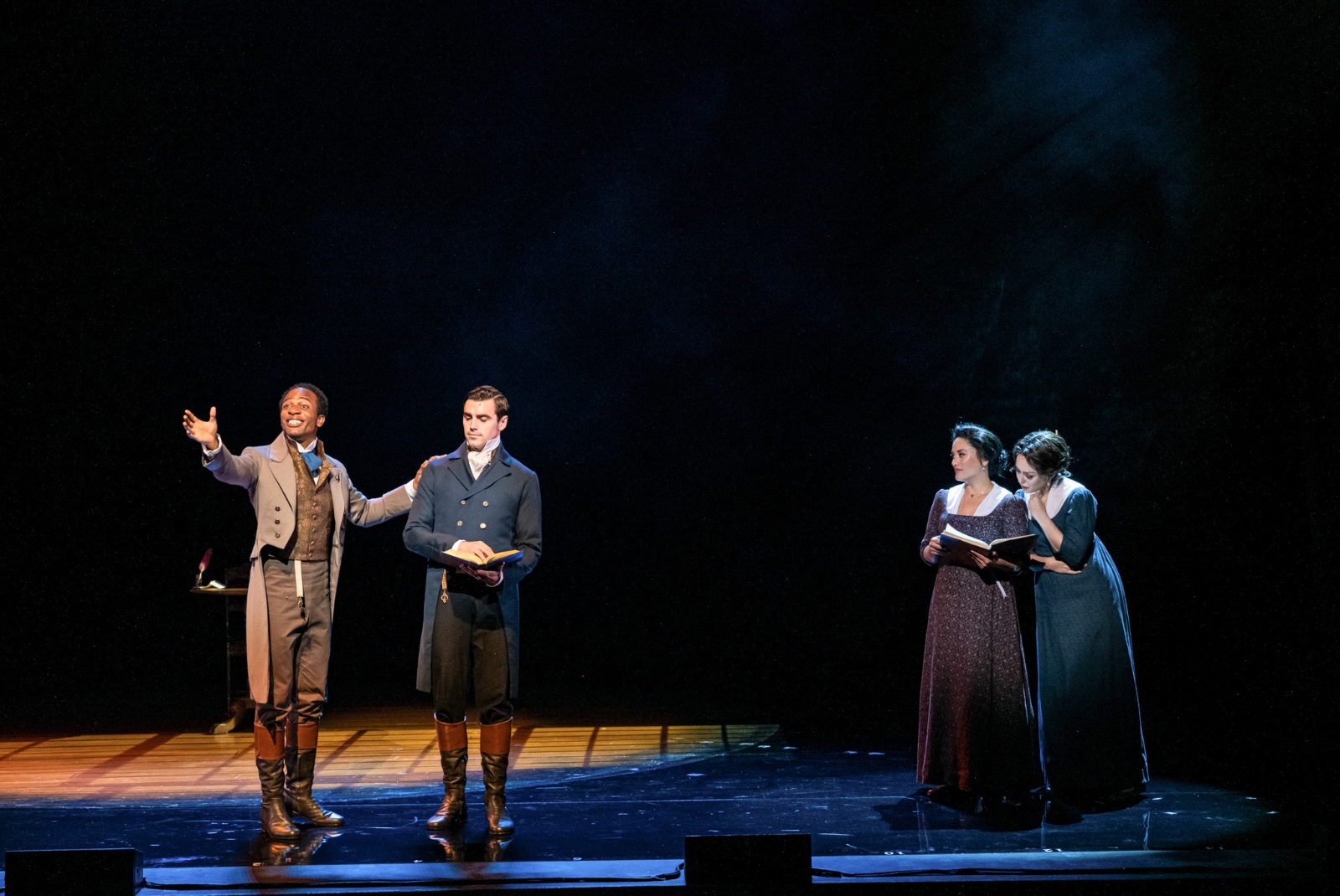 Austen's Pride lighting design by Jason Lyons, National Tour