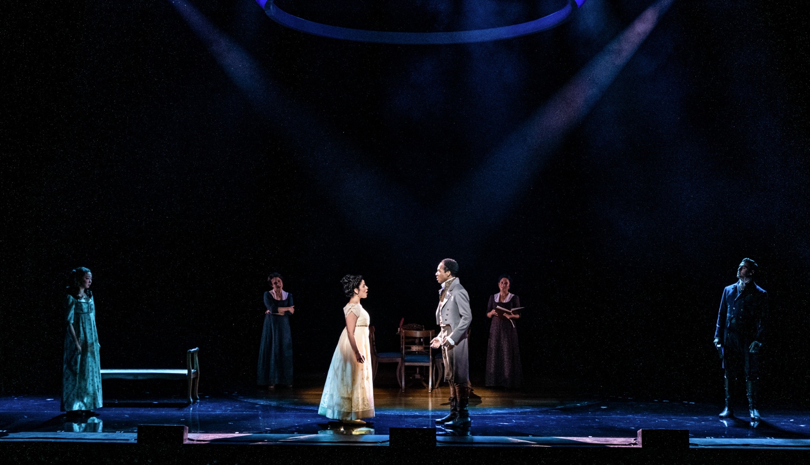 Austen's Pride lighting design by Jason Lyons, National Tour