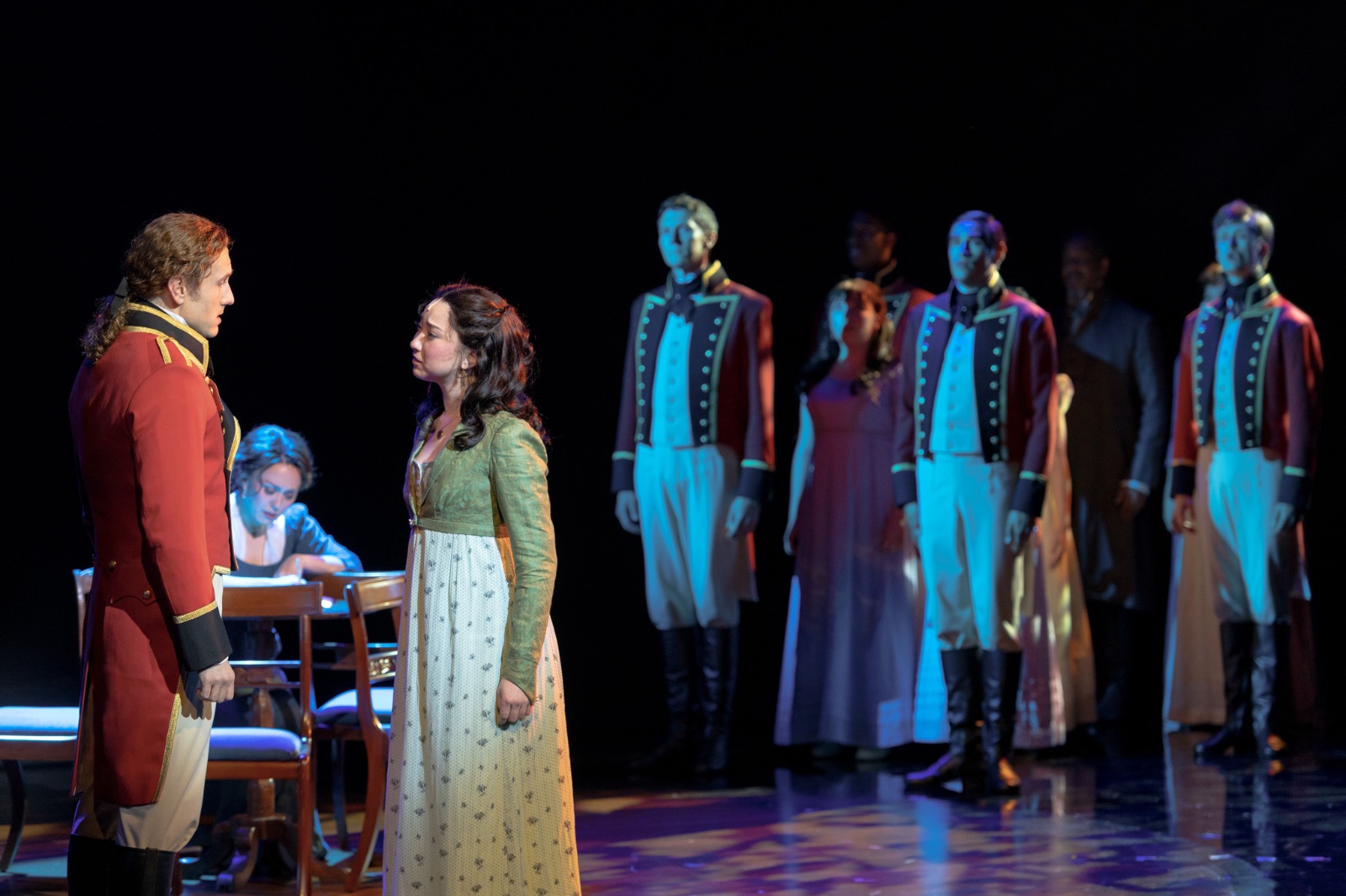 Austen's Pride lighting design by Jason Lyons, National Tour
