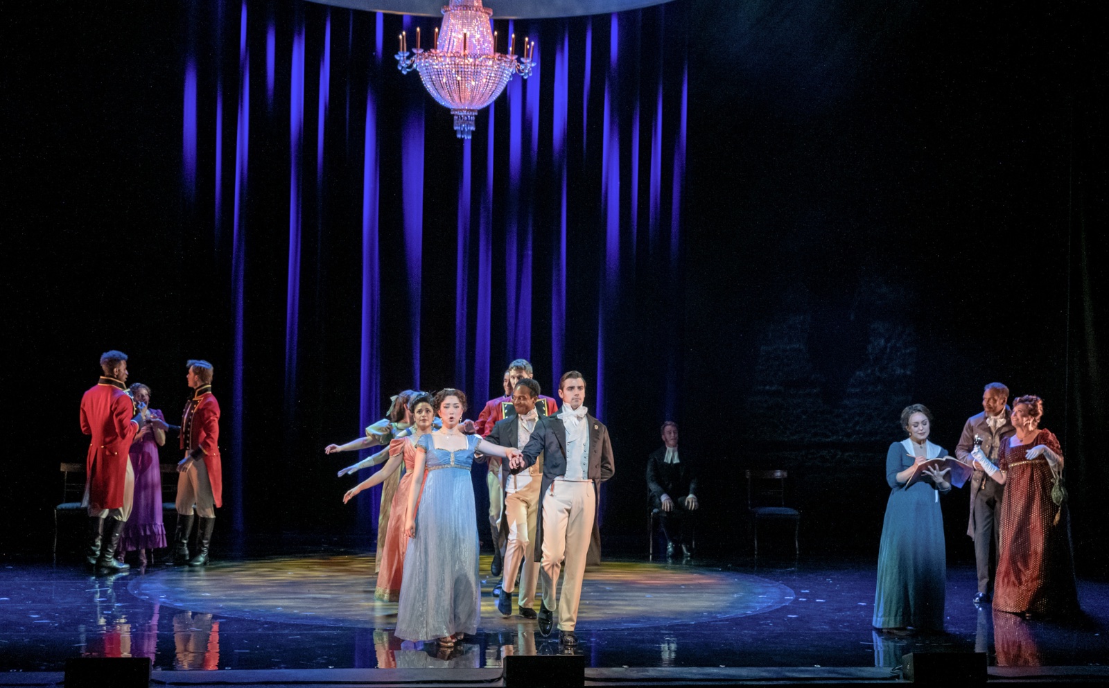 Austen's Pride lighting design by Jason Lyons, National Tour