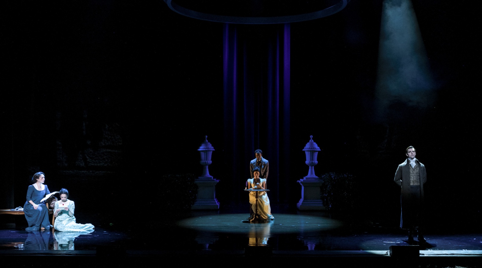 Austen's Pride lighting design by Jason Lyons, National Tour
