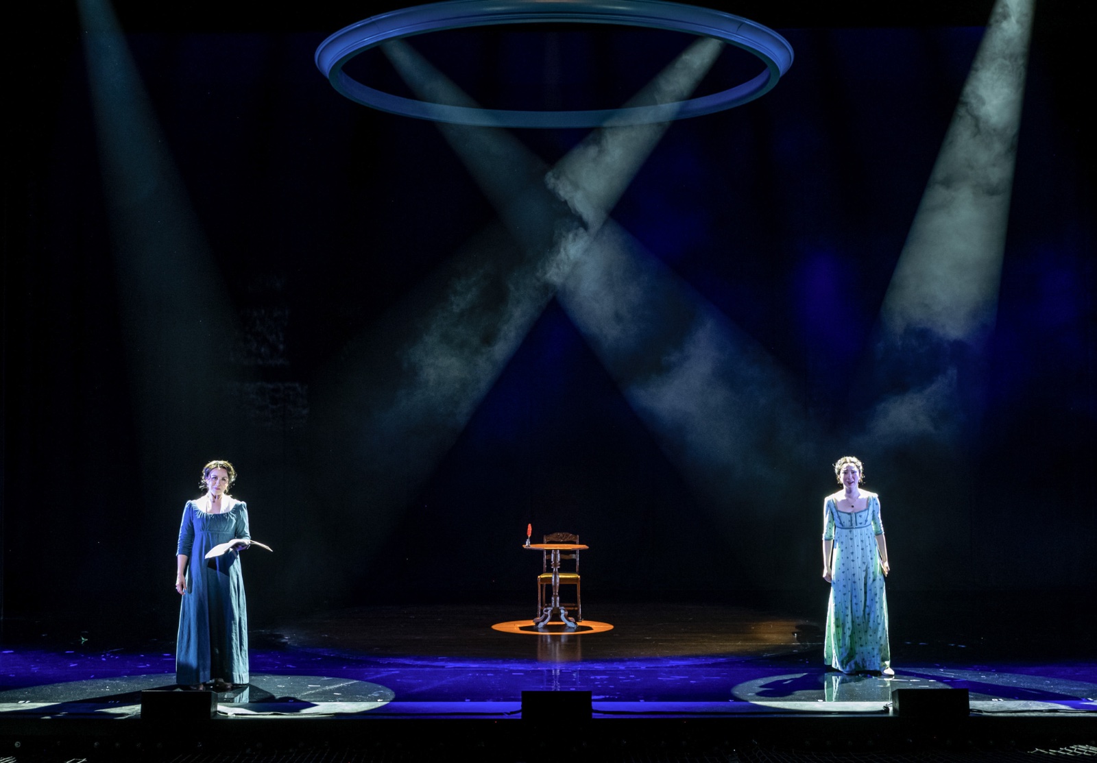 Austen's Pride lighting design by Jason Lyons, National Tour