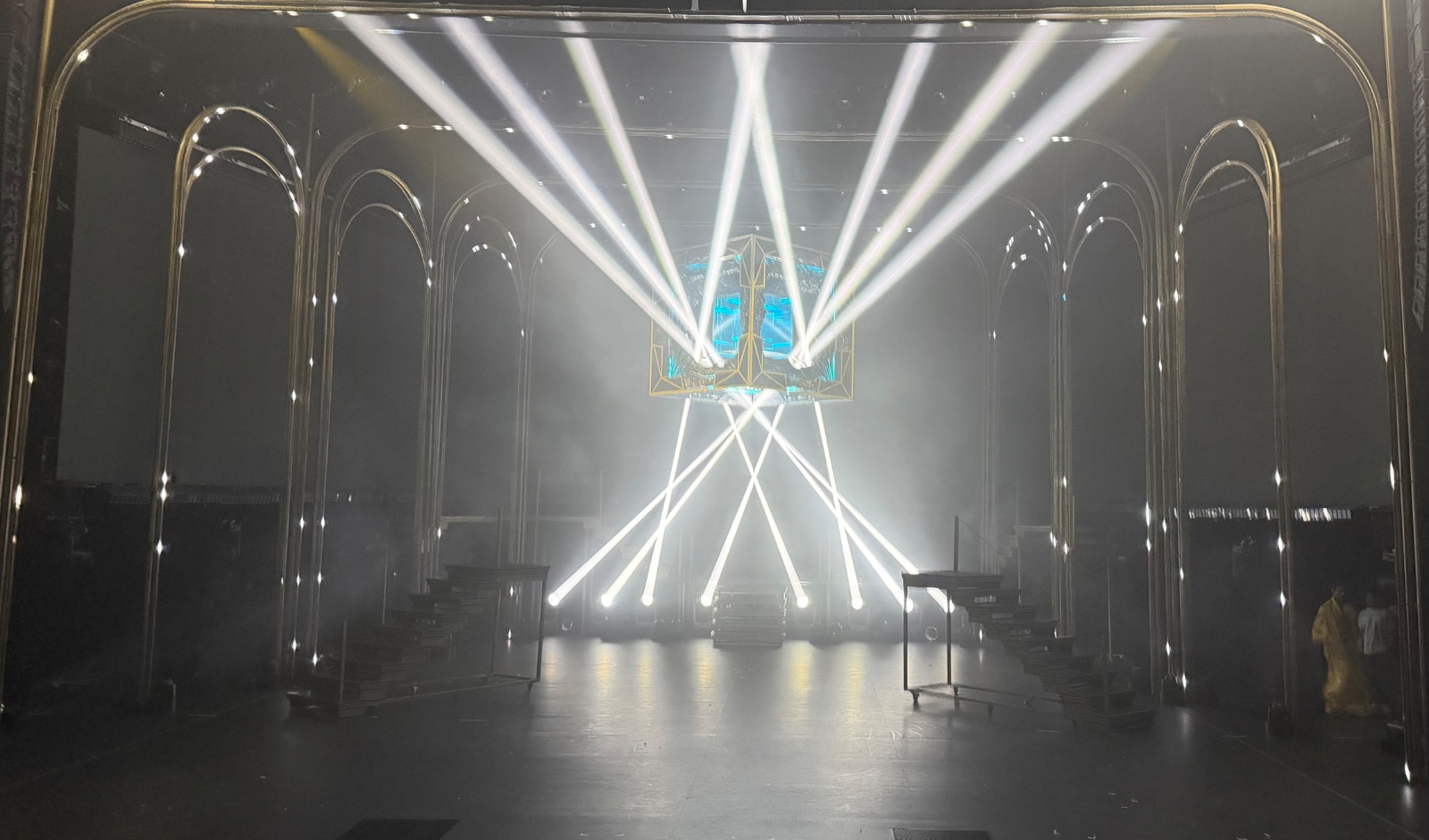 Tesseract: The Geometry of Truth lighting design by Jason Lyons, Mumbai, India