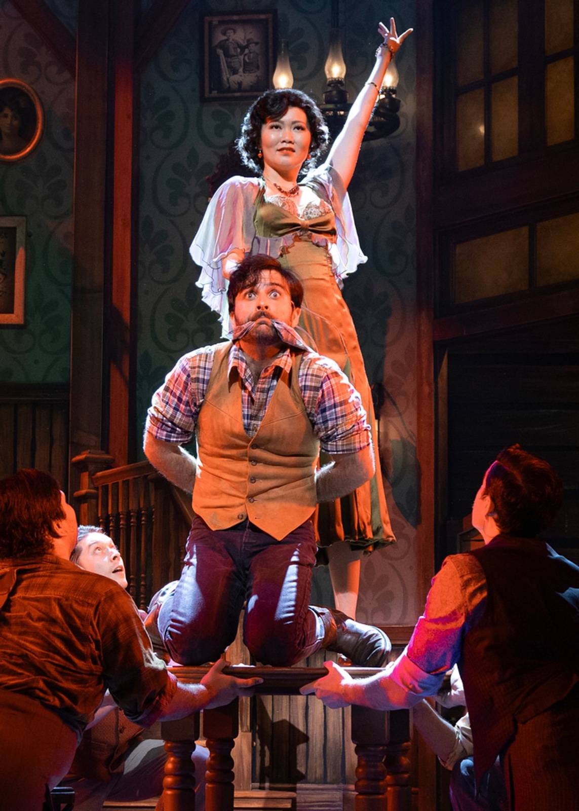 Crazy For You lighting design by Jason Lyons, Asolo