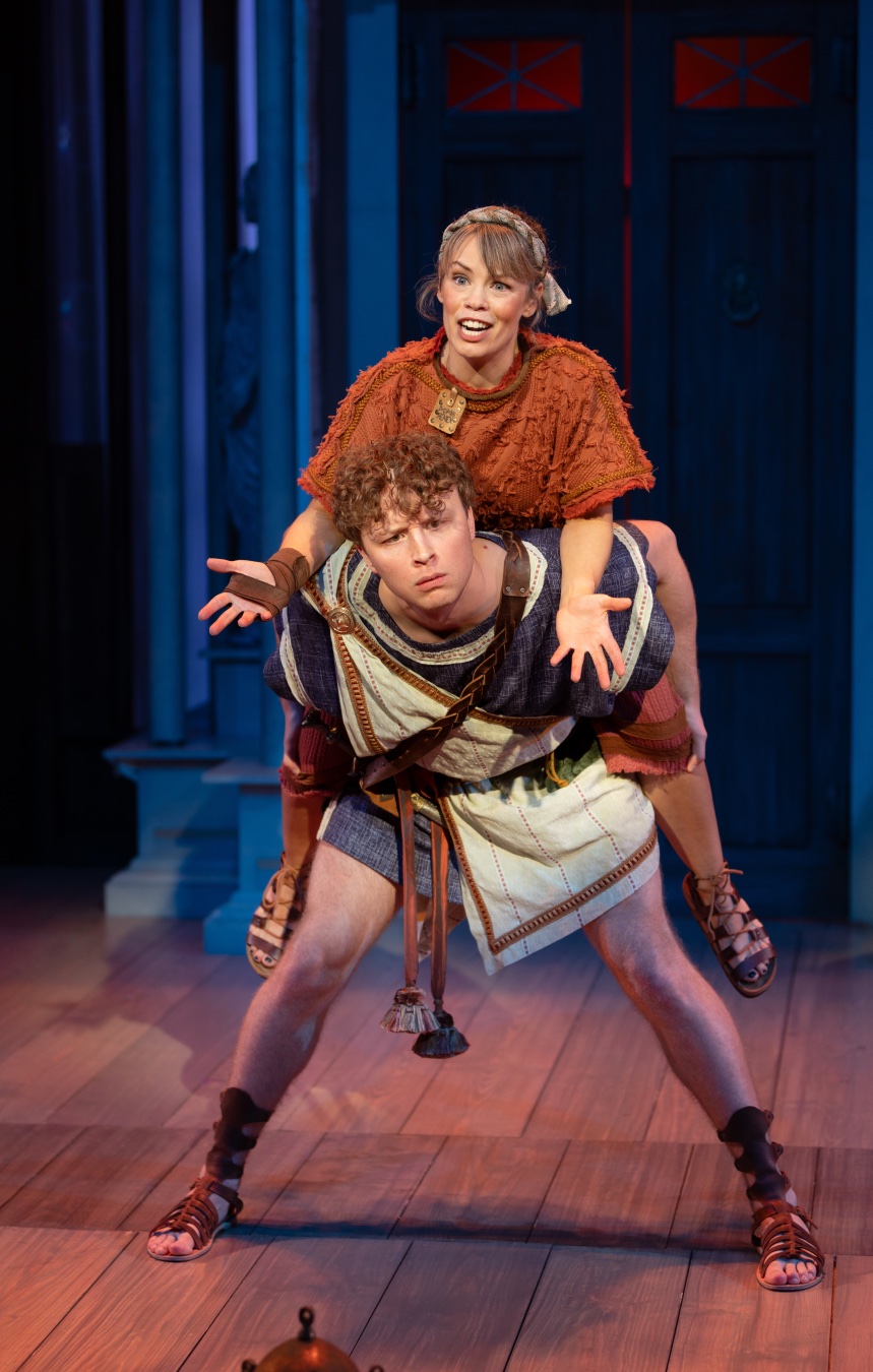 A Funny Thing Happened... lighting design by Jason Lyons, Signature