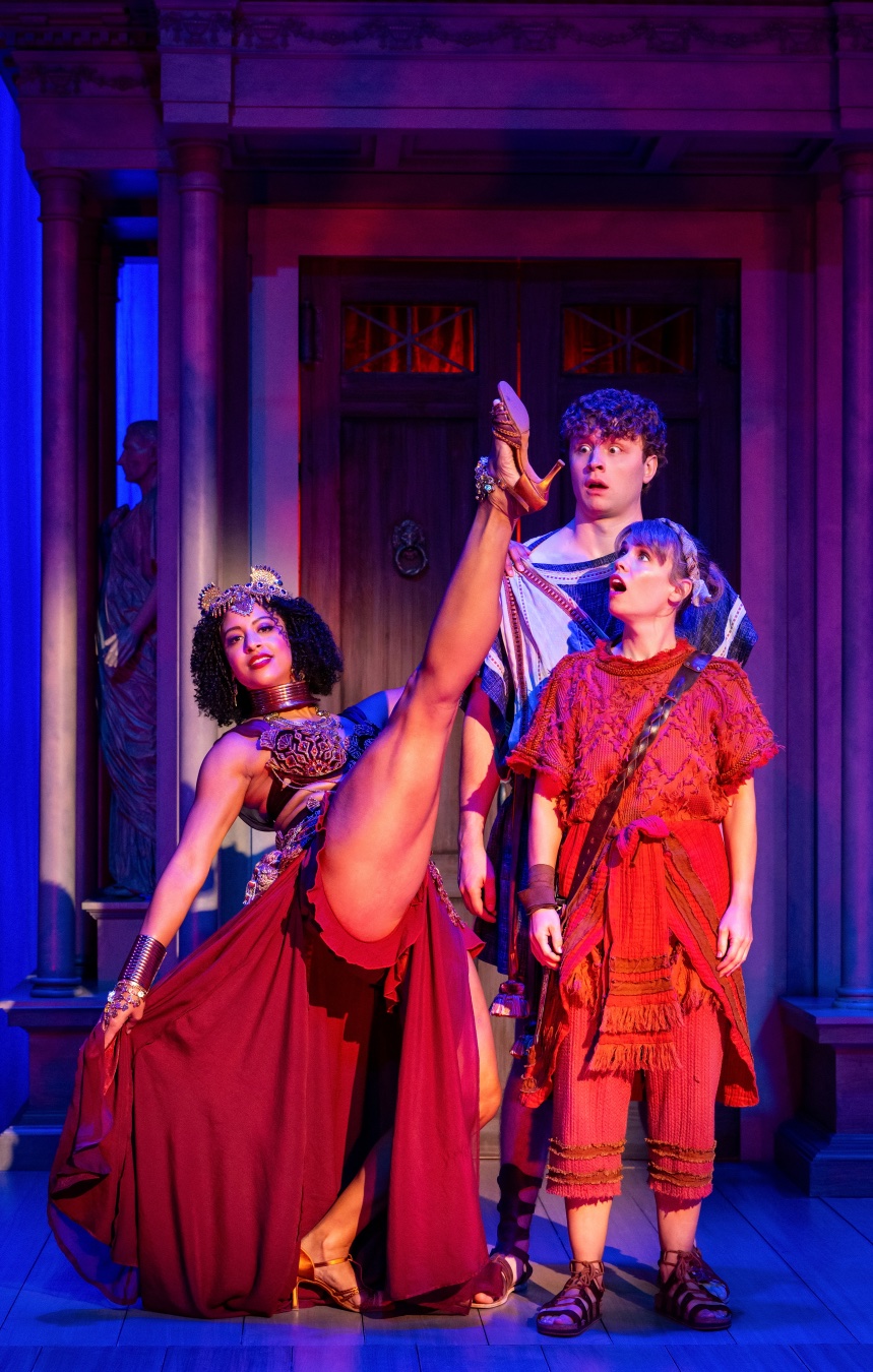 A Funny Thing Happened... lighting design by Jason Lyons, Signature