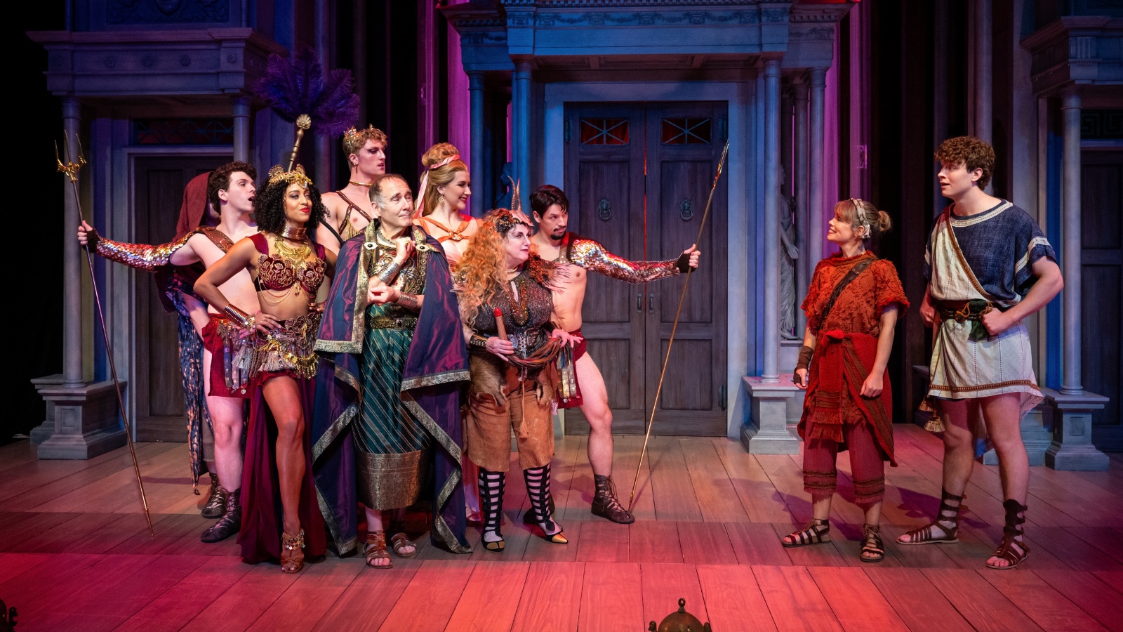 A Funny Thing Happened... lighting design by Jason Lyons, Signature