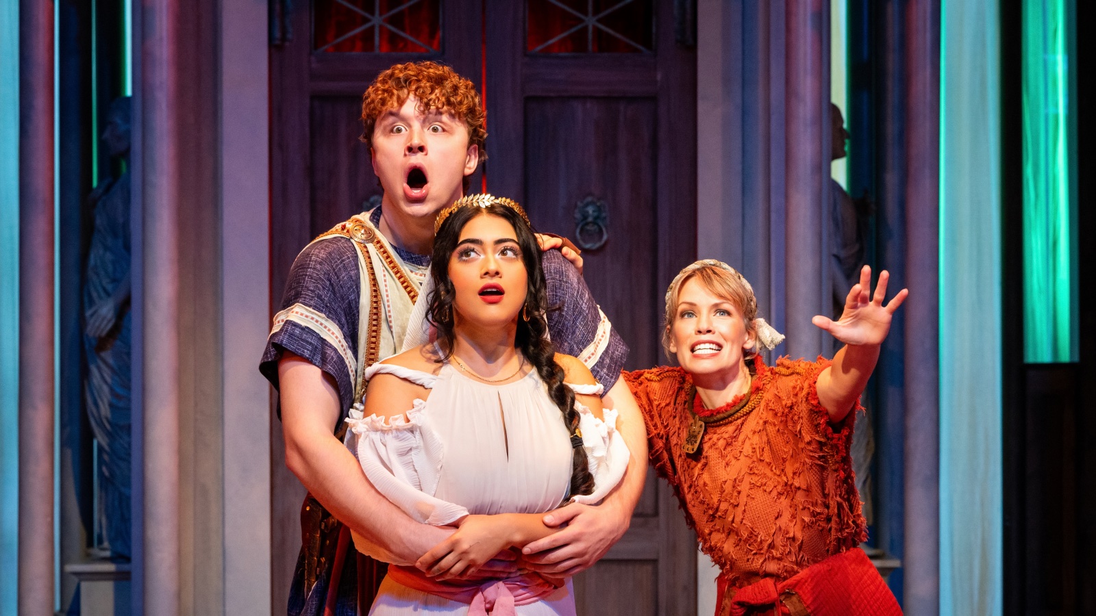 A Funny Thing Happened... lighting design by Jason Lyons, Signature