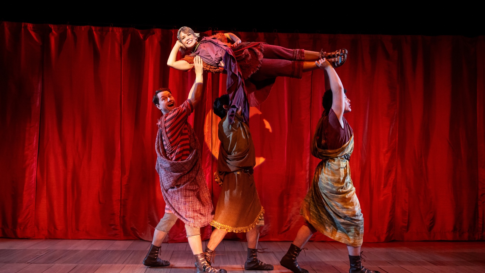 A Funny Thing Happened... lighting design by Jason Lyons, Signature