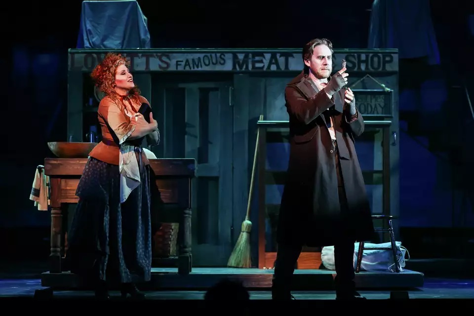 Sweeny Todd lighting design by Jason Lyons, Theater Under the Stars