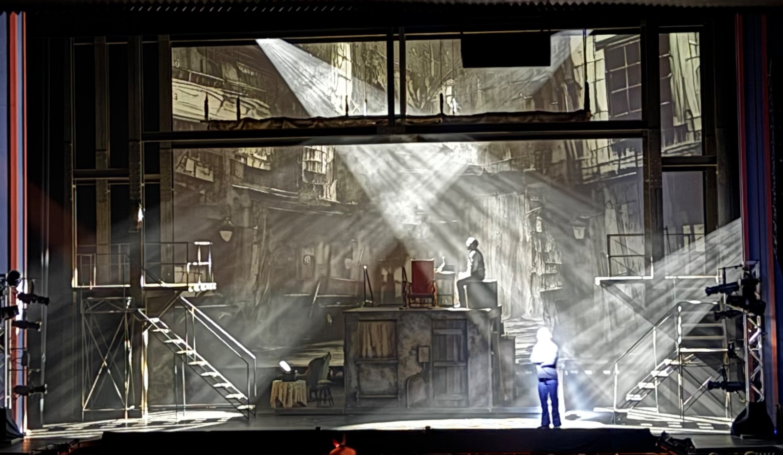Sweeny Todd lighting design by Jason Lyons, Theater Under the Stars