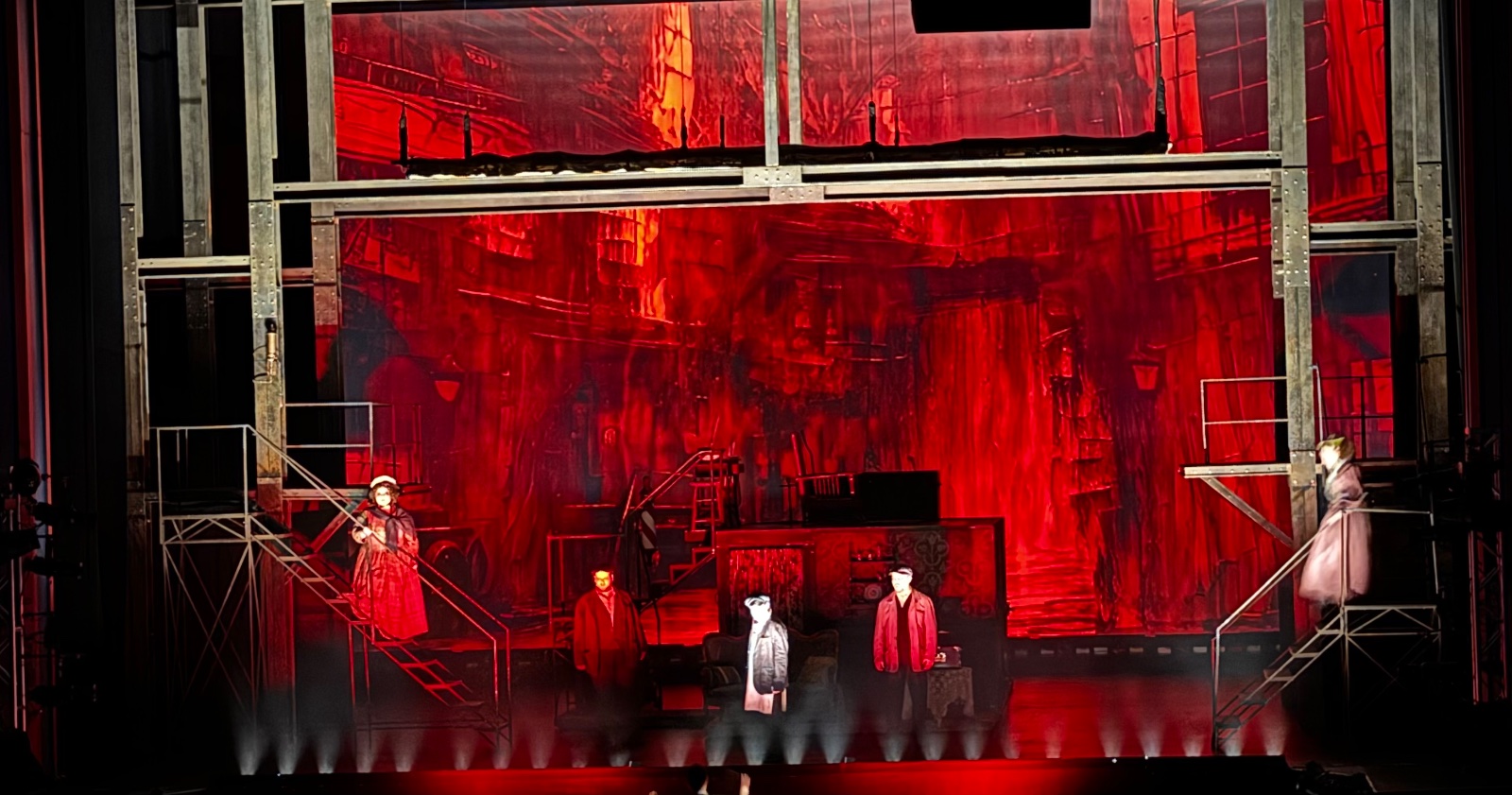 Sweeny Todd lighting design by Jason Lyons, Theater Under the Stars