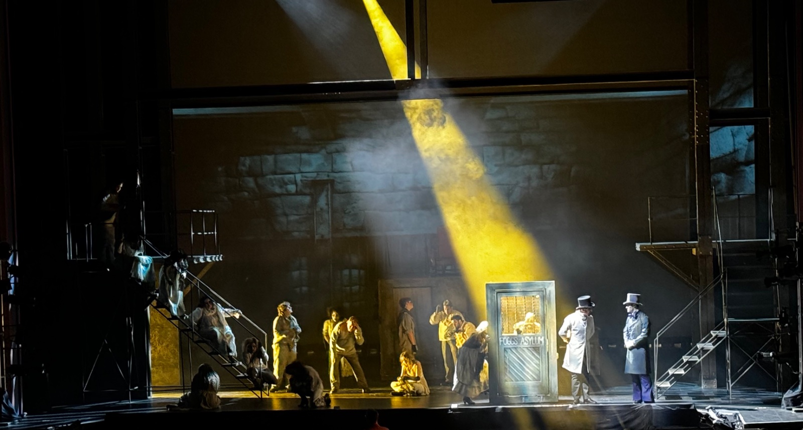 Sweeny Todd lighting design by Jason Lyons, Theater Under the Stars
