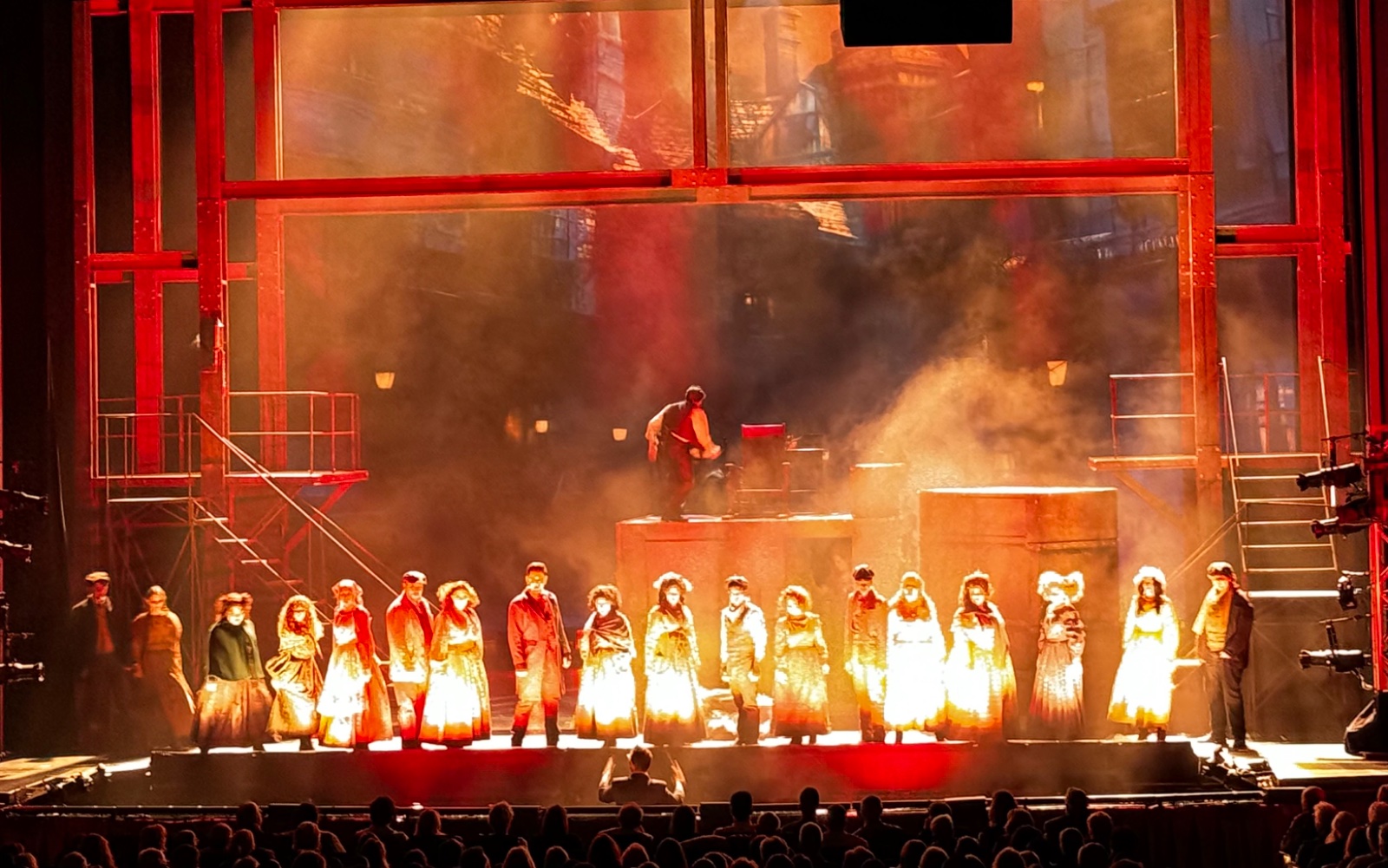 Sweeny Todd lighting design by Jason Lyons, Theater Under the Stars