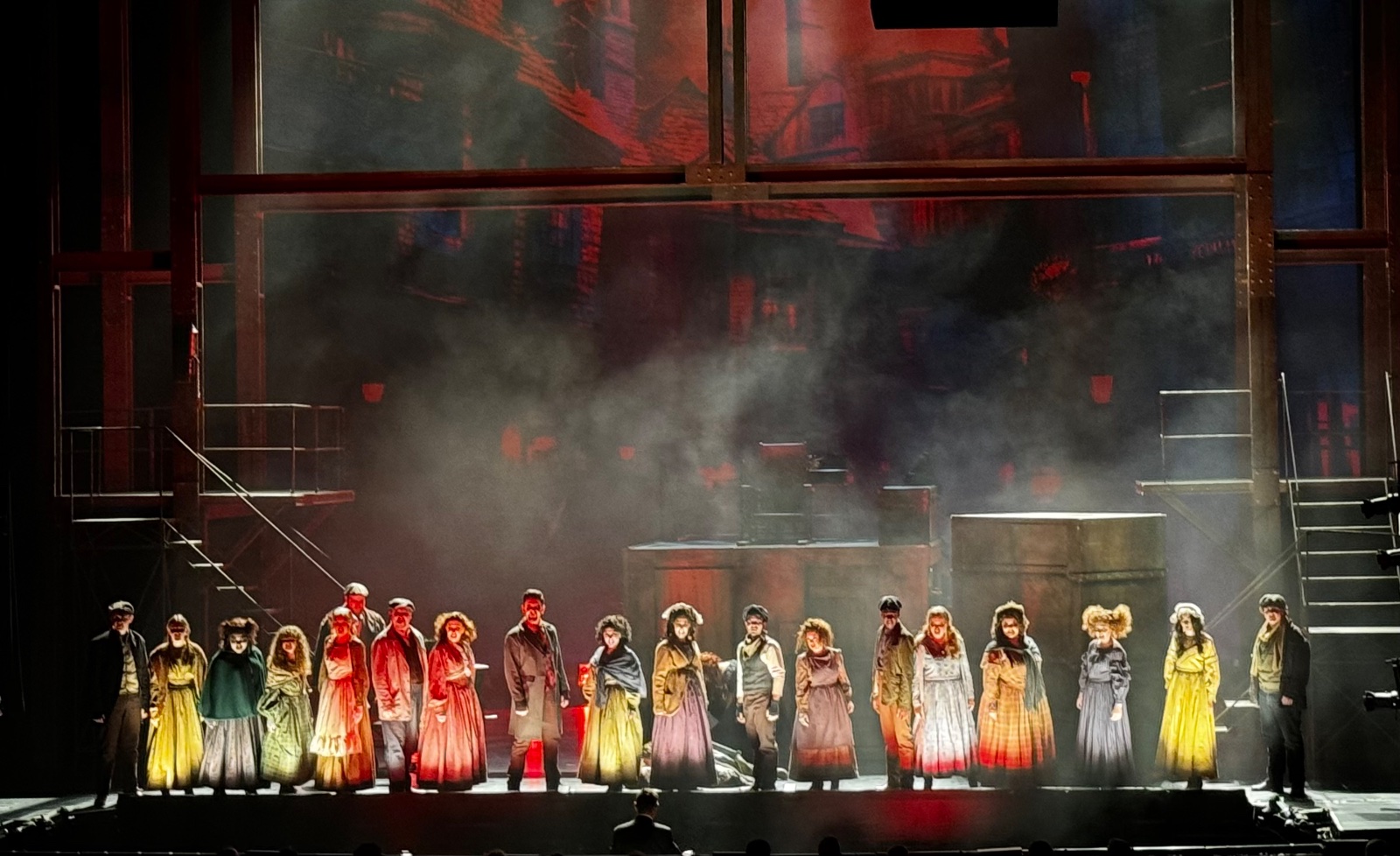 Sweeny Todd lighting design by Jason Lyons, Theater Under the Stars