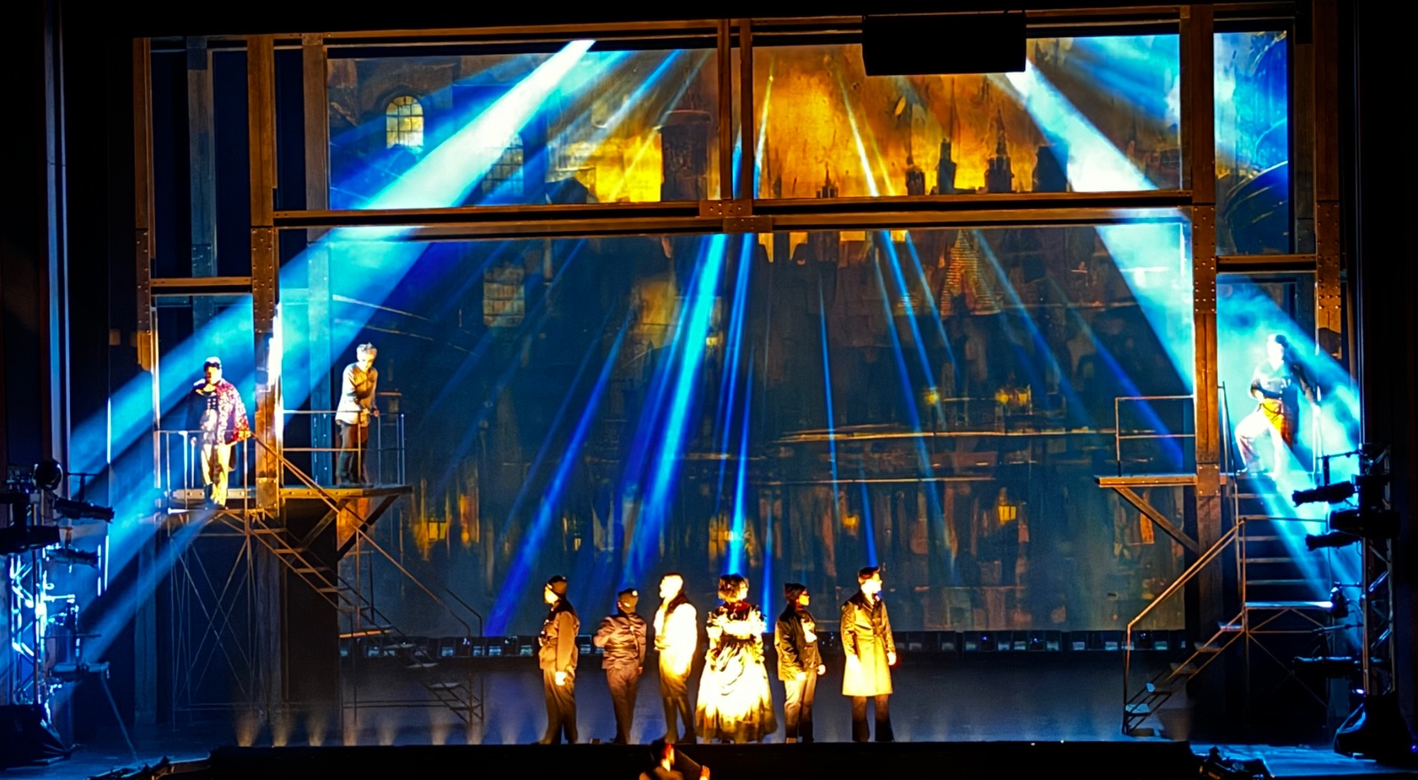 Sweeny Todd lighting design by Jason Lyons, Theater Under the Stars