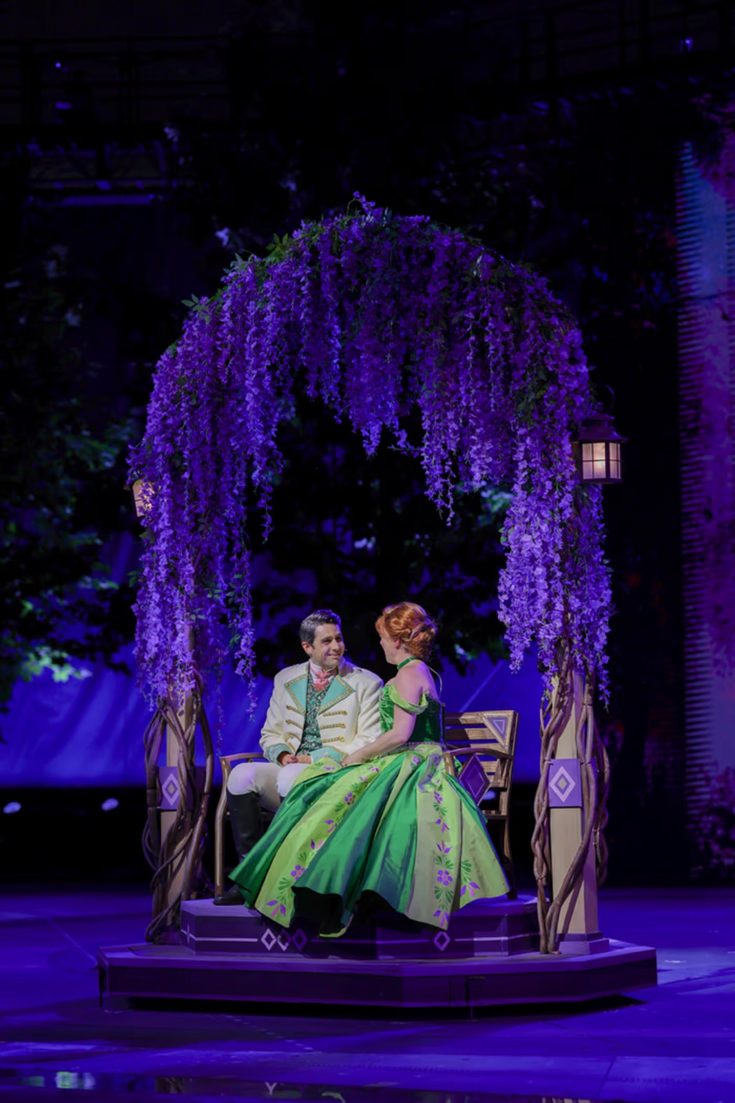 Frozen lighting design by Jason Lyons, The Muny