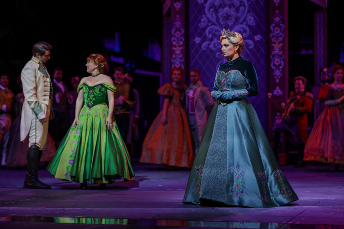 Frozen lighting design by Jason Lyons, The Muny