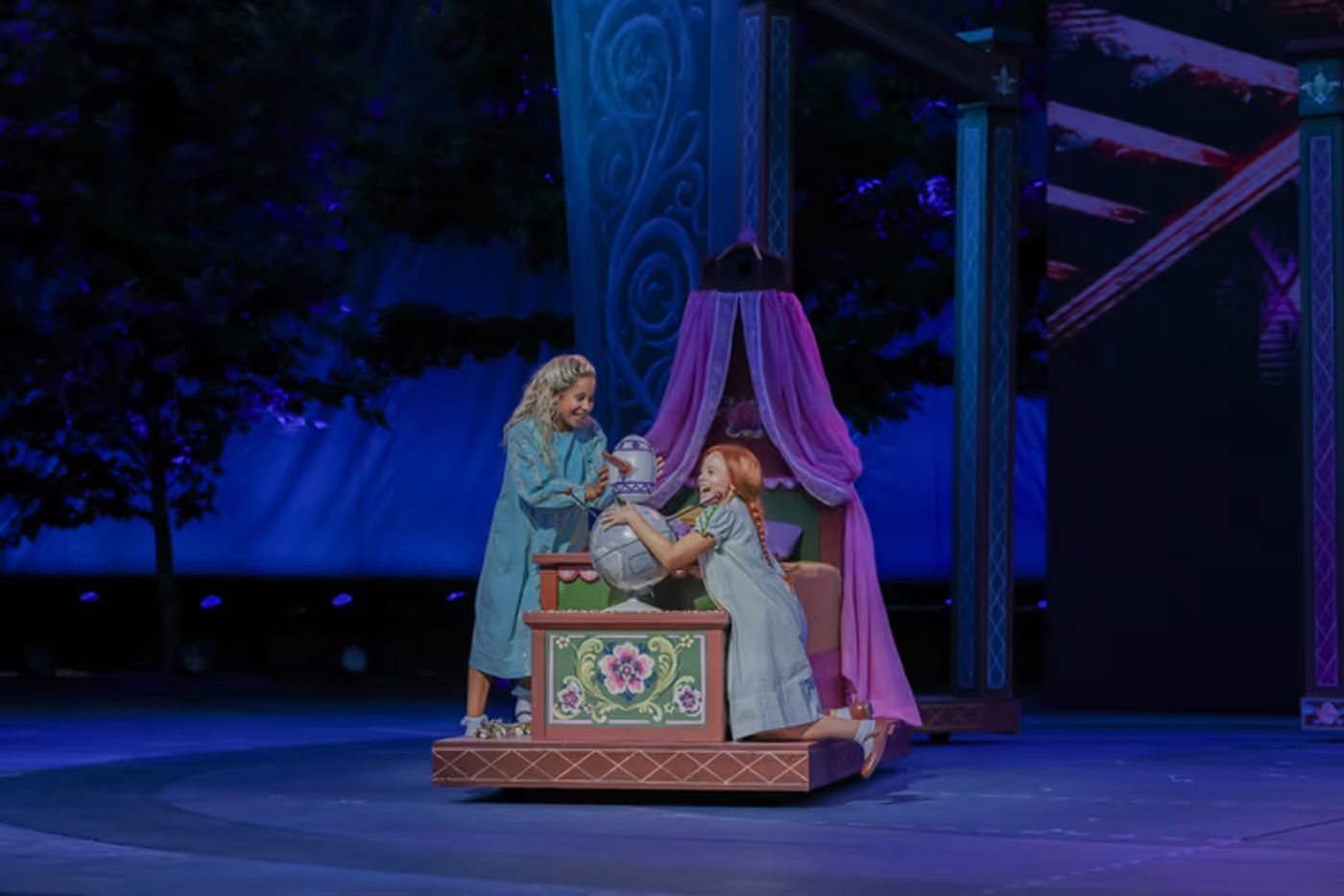 Frozen lighting design by Jason Lyons, The Muny