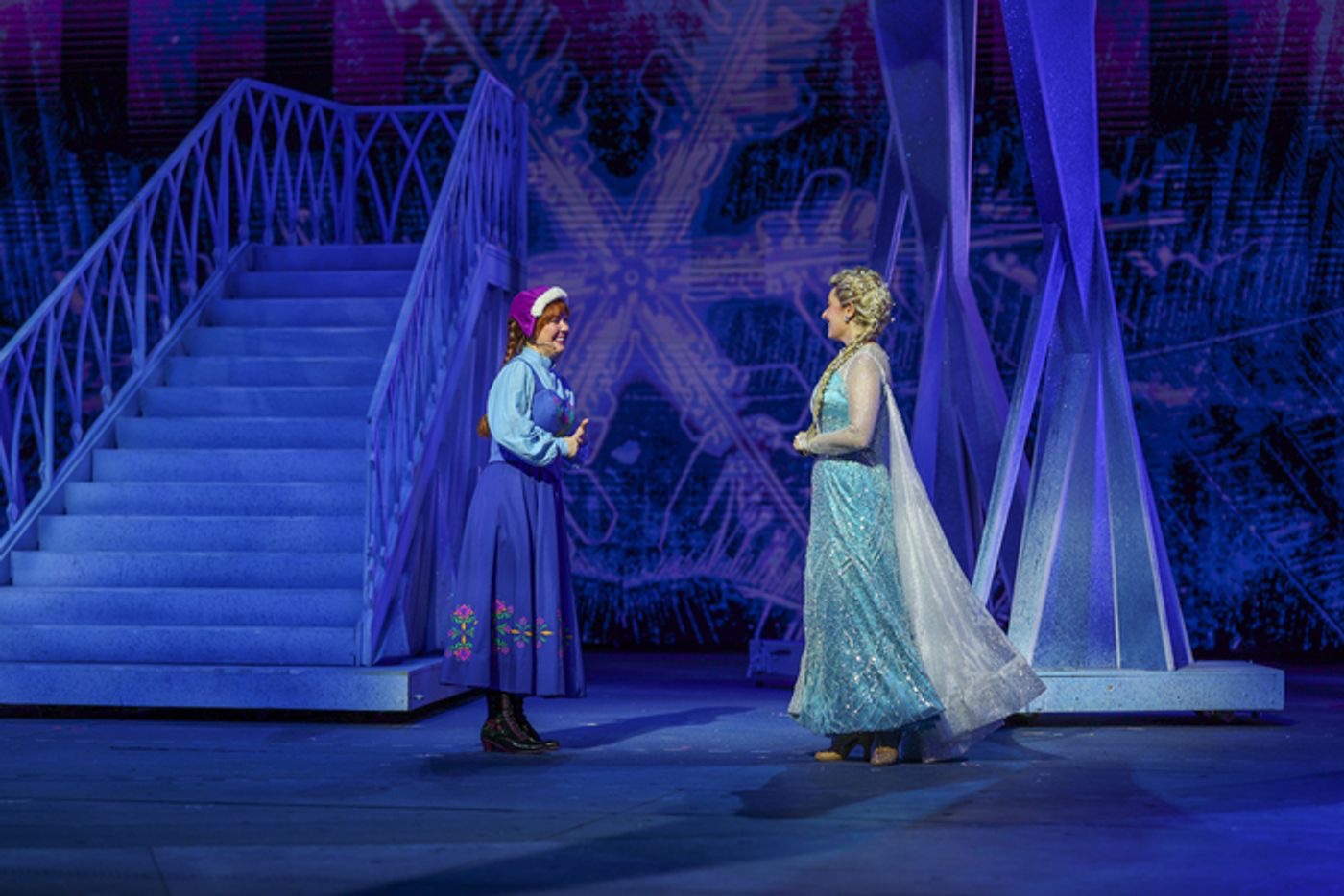 Frozen lighting design by Jason Lyons, The Muny