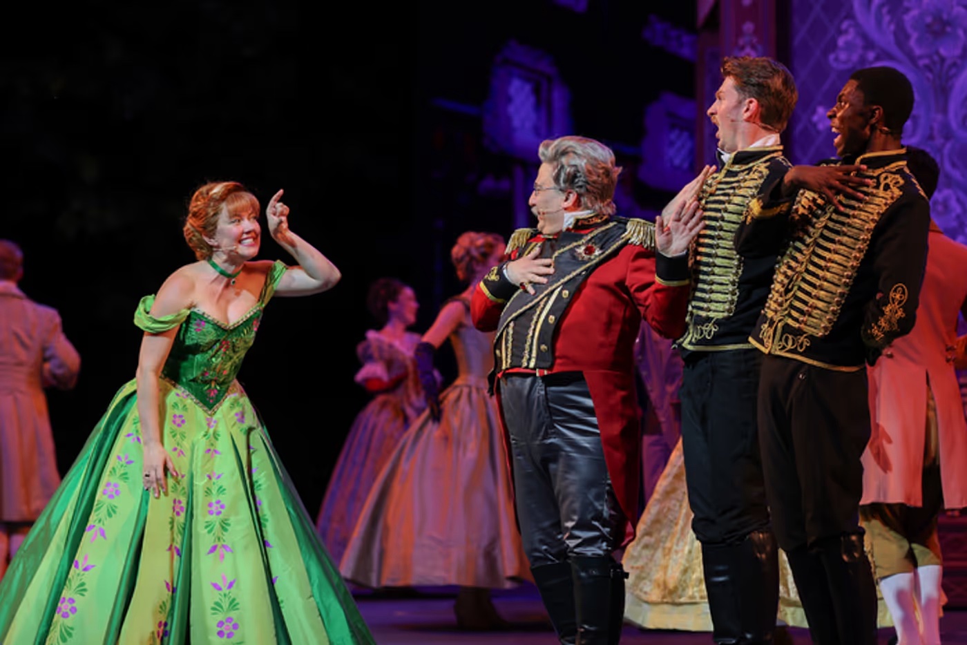 Frozen lighting design by Jason Lyons, The Muny