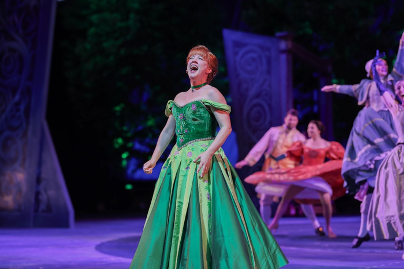 Frozen lighting design by Jason Lyons, The Muny