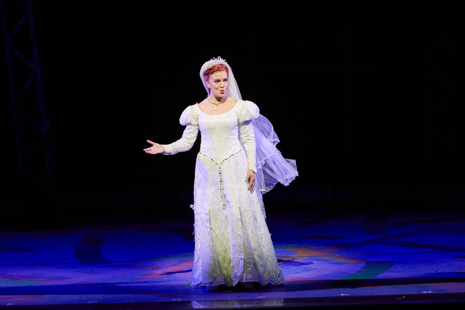 Shrek lighting design by Jason Lyons, The Muny
